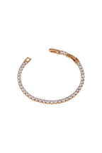 Kare Kesim Su Yolu Zirkon Taşlı Çelik Kadın Bileklik – Modern