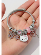 Hello Kitty Bileklik Zirkon Taşlı Kadın Bileklik