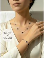 Mini Yonca Modeli 2'li Çelik Set
