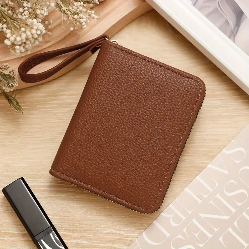 Zarif Kadın Cüzdan | Büyük Kapasiteli ve Fermuarlı Para Bölmeli, Düğün ve Özel Gün Aksesuar