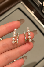 İnci Detaylı Kadın Küpe – Taşlı Şık Kadın Küpe