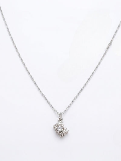 Yengeç Figürlü Zirkon Taşlı Çelik Kolye – Minimal Burç Kadın Kolye