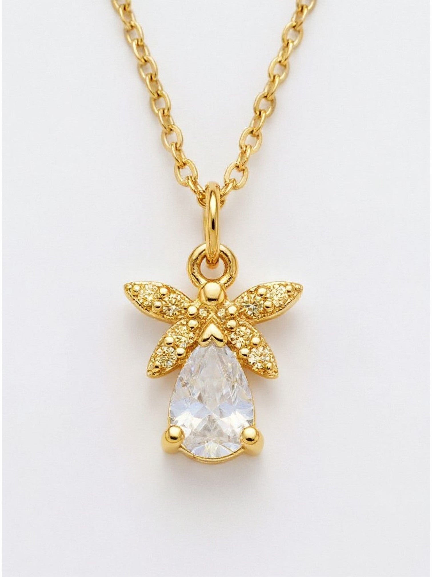 Ateş Böceği Zirkon Taşlı Minimal Kadın Kolye