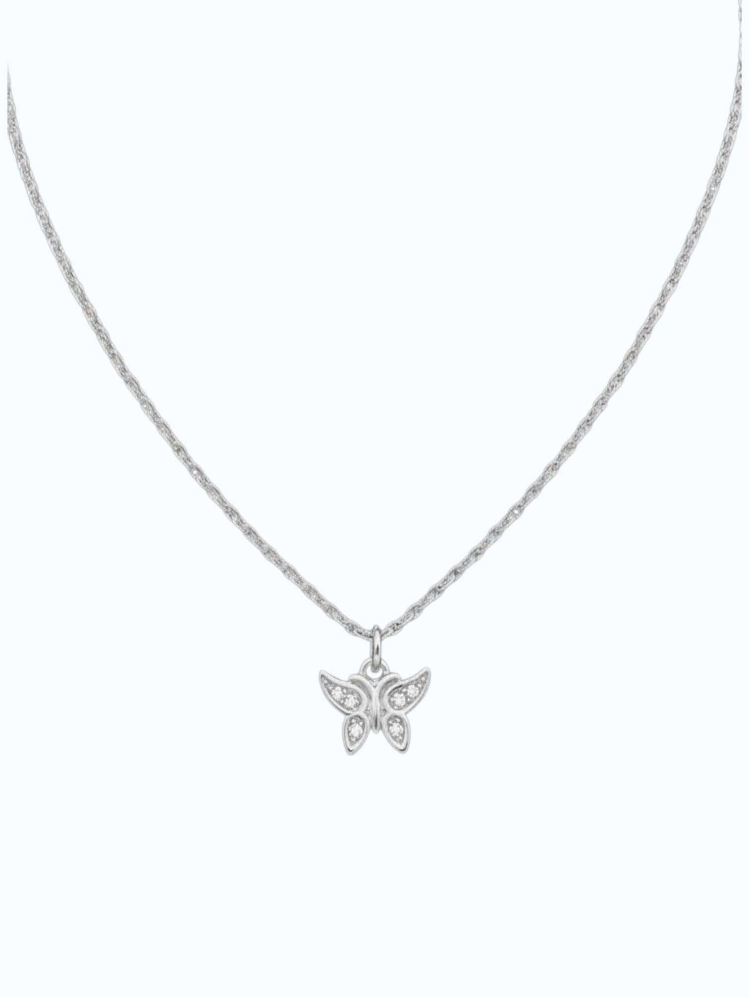 Kelebek Minimal Kadın Kolye