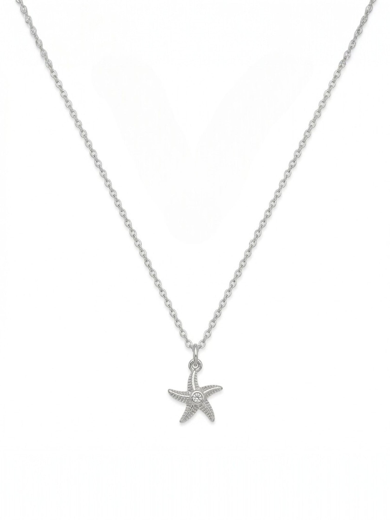 Deniz Yıldızı Modeli Minimal Kadın Kolye