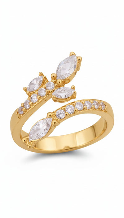 Taşlı Ayarlanabilir Yüzük | Kararmaz Çelik Yüzük