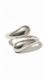 Organik Form Ayarlanabilir Yüzük | Kararmaz Çelik Yüzük